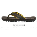 Men′s Bonzer Leather Flip Flop Sandals Size 10